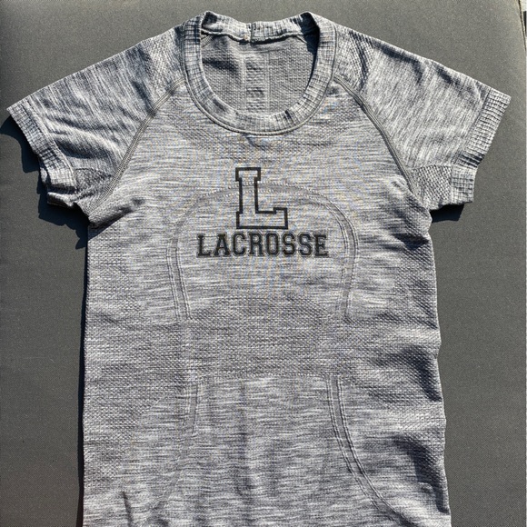 Lululemon Swiftly Tech Short Sleeve Crew heathered grey lacrosse 2 - Picture 1 of 5